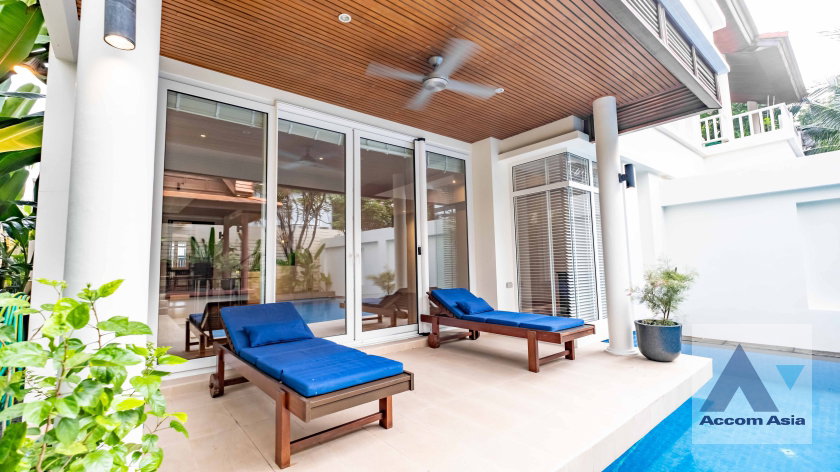 รูป 🔼🔽 AccomA 📩 Pet friendly,Private Swimming Pool 4 BR House in Khlong Tan Nuea (AA36081) - รูปที่ 15/20