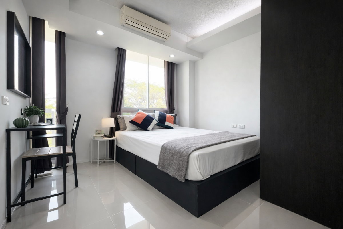 รูป 🍀🍀 Prime condo location 🚆ให้เช่าเดอะ วอเตอร์ฟอร์ด สุขุมวิท 50(Line:@rent2022)BTS อ่อนนุช✨พร้อมเข้าอยู่ ✨ A11040 - รูปที่ 4/19