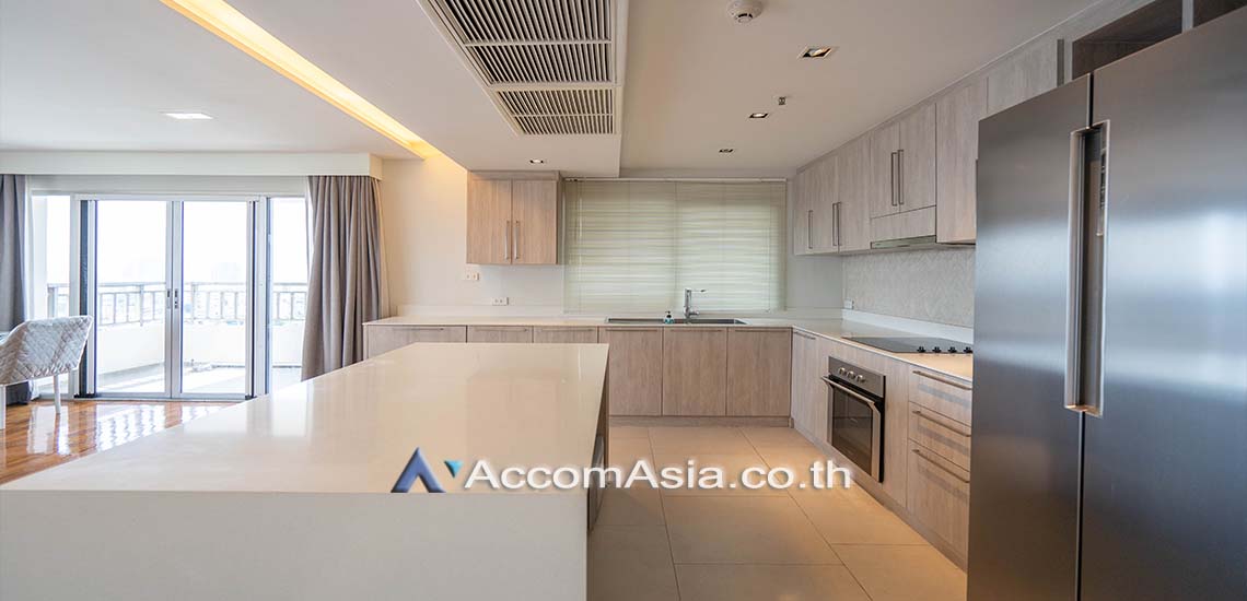 รูป 🔼🔽 AccomA 📩 Expansive condo with elegant interiors and city views in Sathorn (AA13523) - รูปที่ 4/10