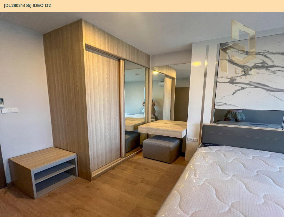 รูป DL26031455 ให้เช่าคอนโด ไอดีโอ โอทู (IDEO O2) ใกล้ BTS บางนา พร้อมเข้าอยู่ โทรด่วน 0656133286 LineID @534wlwof - รูปที่ 4/8