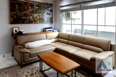 Condos for rent : 🔼🔽 AccomA 📩  2 BR Condominium @Baan Thanon Sarasin (AA45162)