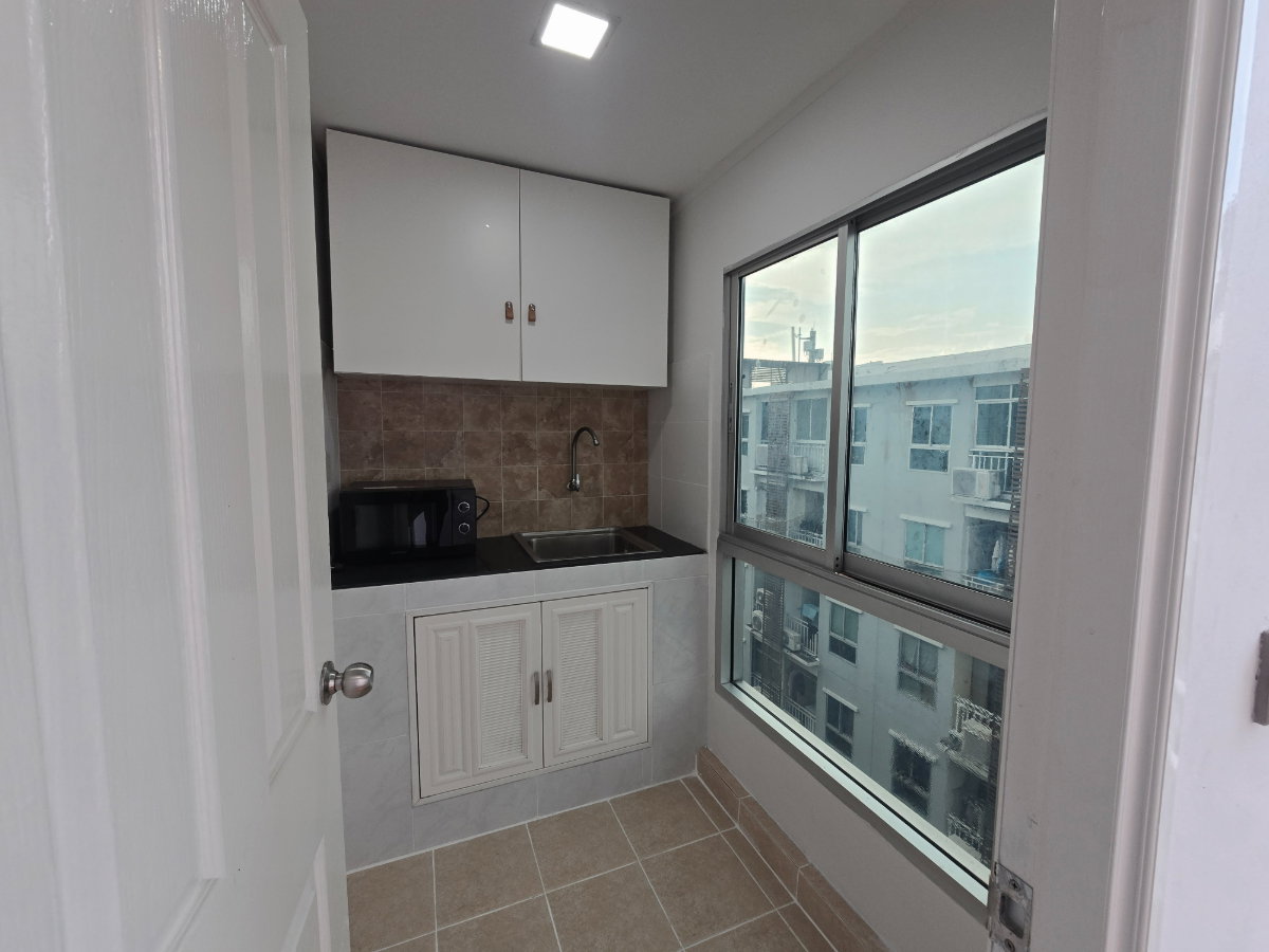 รูป ห้องรีโนเวทใหม่ รีเจ้นท์โฮม 7-1 ตึก B ชั้นสูง ระยะเดินBTS  - รูปที่ 5/12