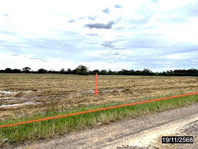 ที่ดิน มหาสารคาม : ที่ดินว่างเปล่า 697 ตร.วา พยัคฆภูมิพิสัย มหาสารคาม 436,000