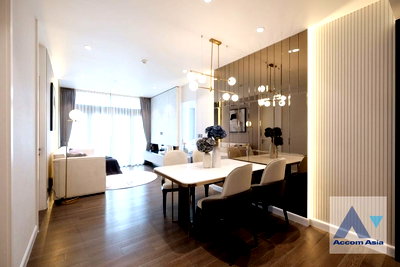 Condos for rent : 🔼🔽 AccomA 📩 Super Luxury,Split-type Air,Fully Furnished 2 BR Condominium @Muniq Sukhumvit 23 (AA38811)