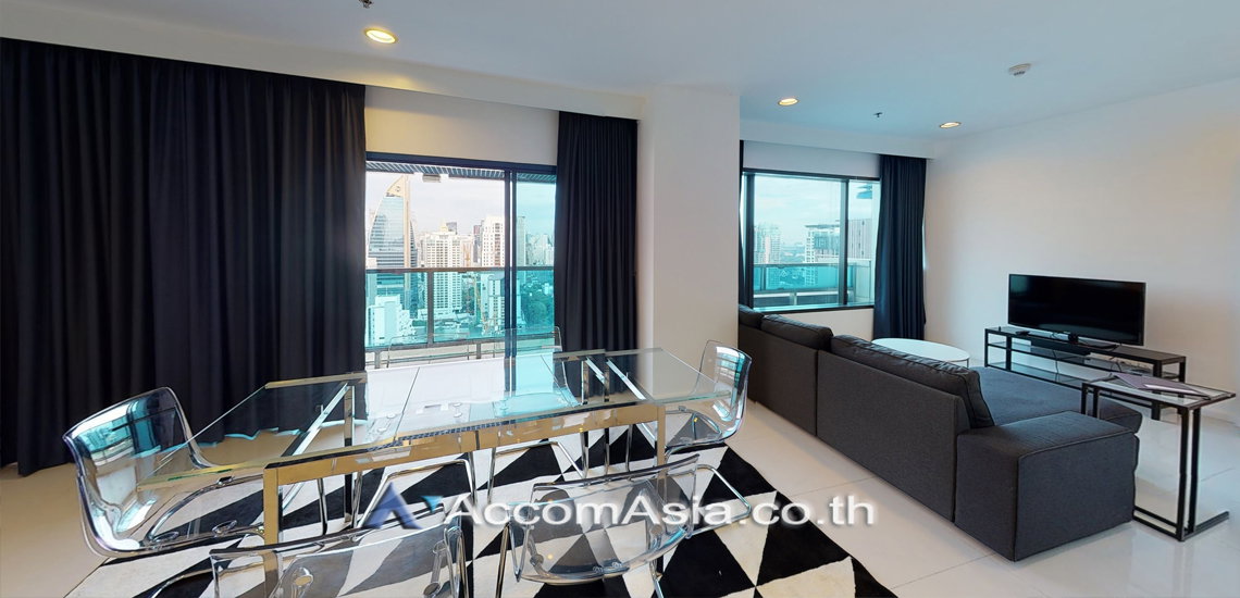 รูป 🔼🔽 AccomA 📩  2 BR Condominium @Royal Maneeya Executive Residence (AA17093) - รูปที่ 2/12