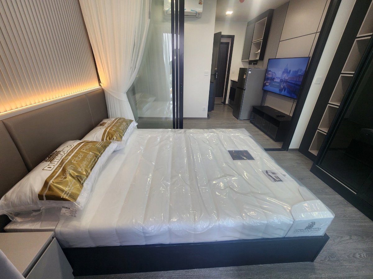 รูป 🏡 ให้เช่า Modiz Avantgarde 12,500฿💖 ✨ ชั้น 12 ห้องใหม่ บิ้วอินแน่นทั้งห้อง ✅️ พร้อมเข้าอยู่ - รูปที่ 4/12