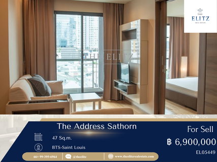 ✨ สัมผัสนิยามของความสมบูรณ์แบบแห่งการอยู่อาศัยใจกลางสาทร The Address Sathorn โดดเด่นบนทำเล CBD  ผสานความสะดวกของชีวิตเมืองเข้ากับความสงบอย่างมีระดับ