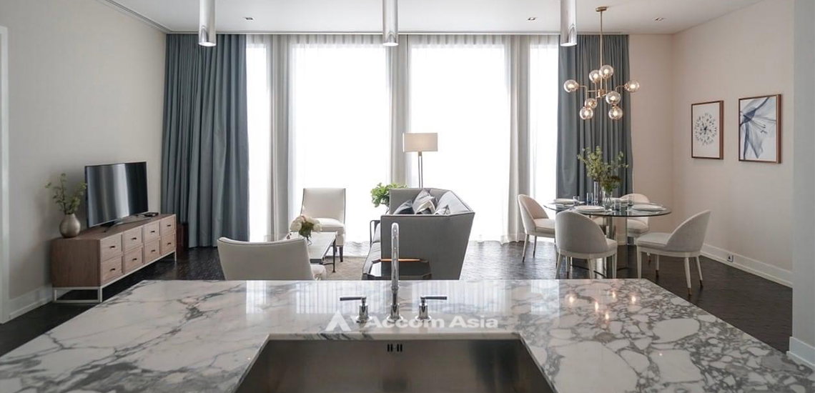 รูป 🔼🔽 AccomA 📩 Pet friendly 2 BR Condominium @The Ritz Carlton Residences (AA31888) - รูปที่ 3/10