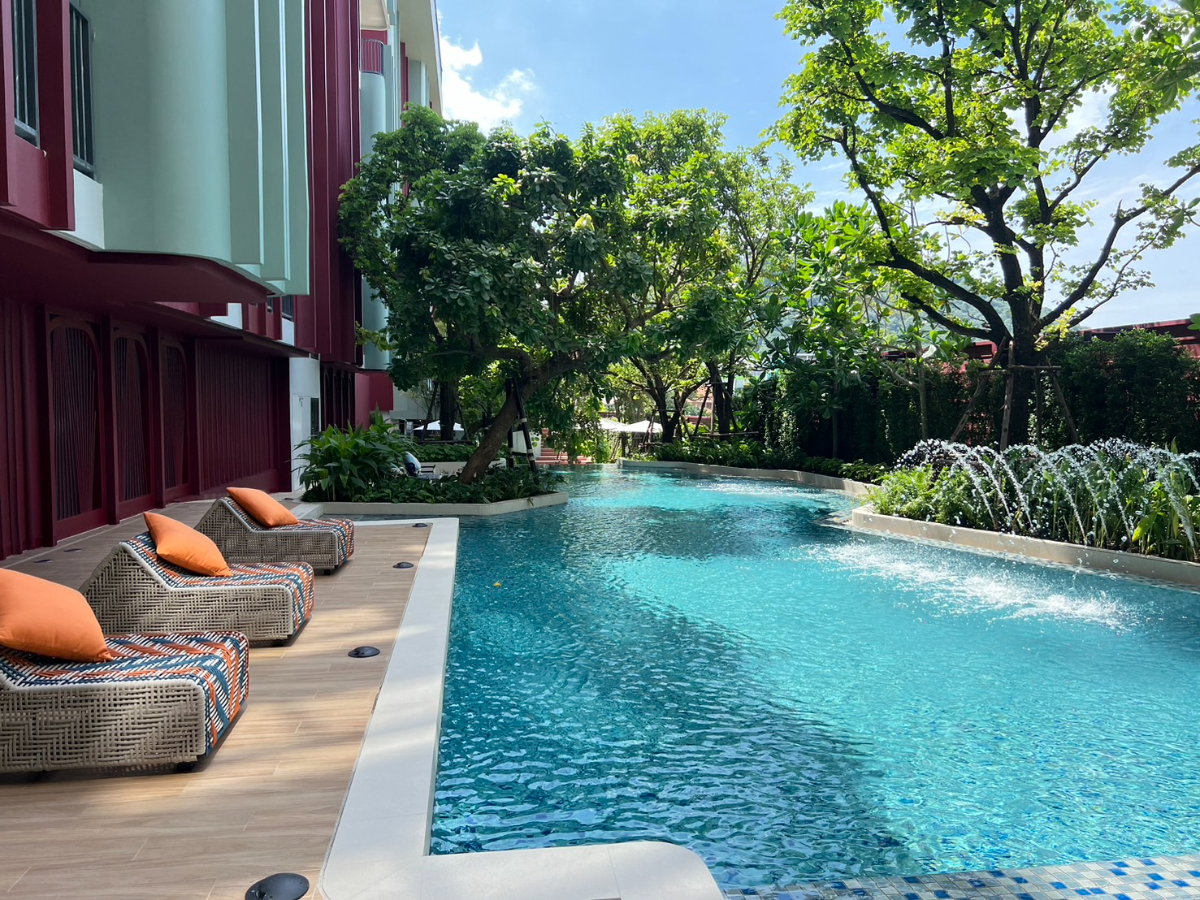 รูป 🔥เดอะเบสบูกิต 🌆 คอนโดใหม่ ใกล้ห้างสรรพสินค้า 🚌มีรถรับส่ง Central Festival Phuket  - รูปที่ 12/14