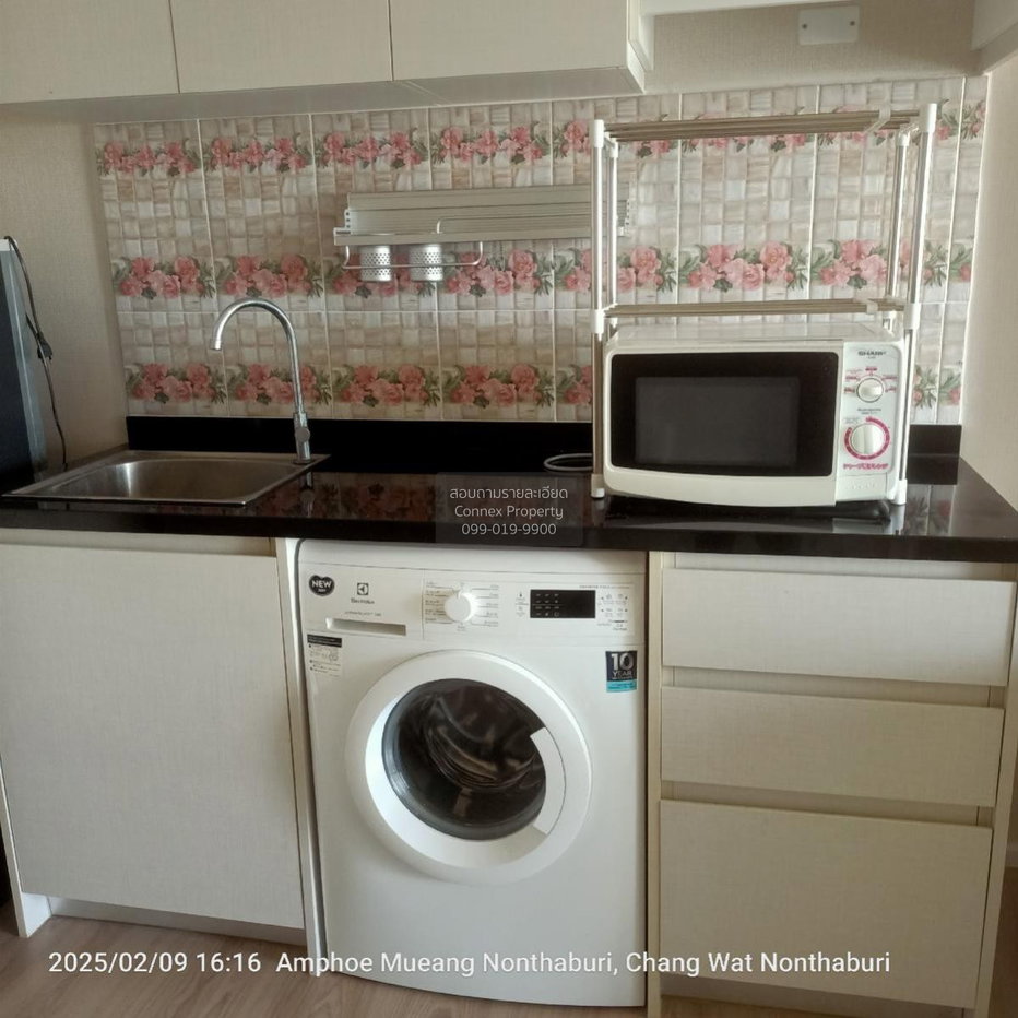 รูป 🔥🔥🔥 เช่าคอนโด  แอมเบอร์ บาย อีสเทิร์น สตาร์ MRT-แยกติวานนท์ ตลาดบางเขน เขต ดอนเมือง นนทบุรี CX-116451 ✅ ทักไลน์ @connexproperty ตอบทันที ทีมงานมืออาชีพ ✅ 🔥🔥🔥 - รูปที่ 7/10