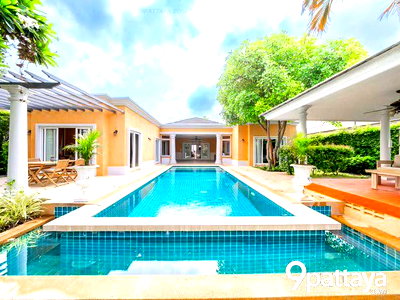 Houses for sale Taolo Road : For Sale | Siam Royal View Luxury Pool Villa  Pool villa, 4 bedrooms, 4 bathrooms, living room, kitchen, parking  • Land size: 1,050 sqm