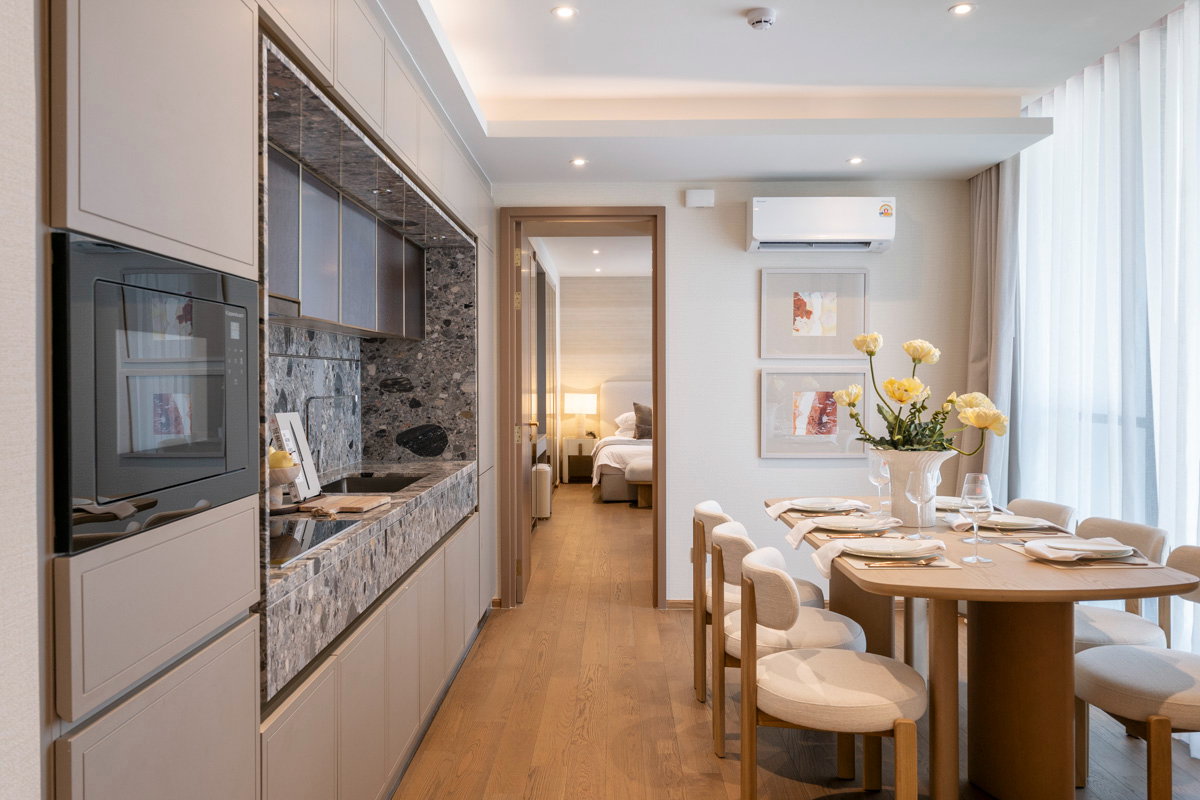 รูป 📣📣 ให้เช่า Via 34 สุขุมวิท 34 โครงการใหม่ ห้องใหม่ 2 ห้องนอน พร้อมอยู่ ใกล้ MRT ทองหล่อ  - รูปที่ 5/17