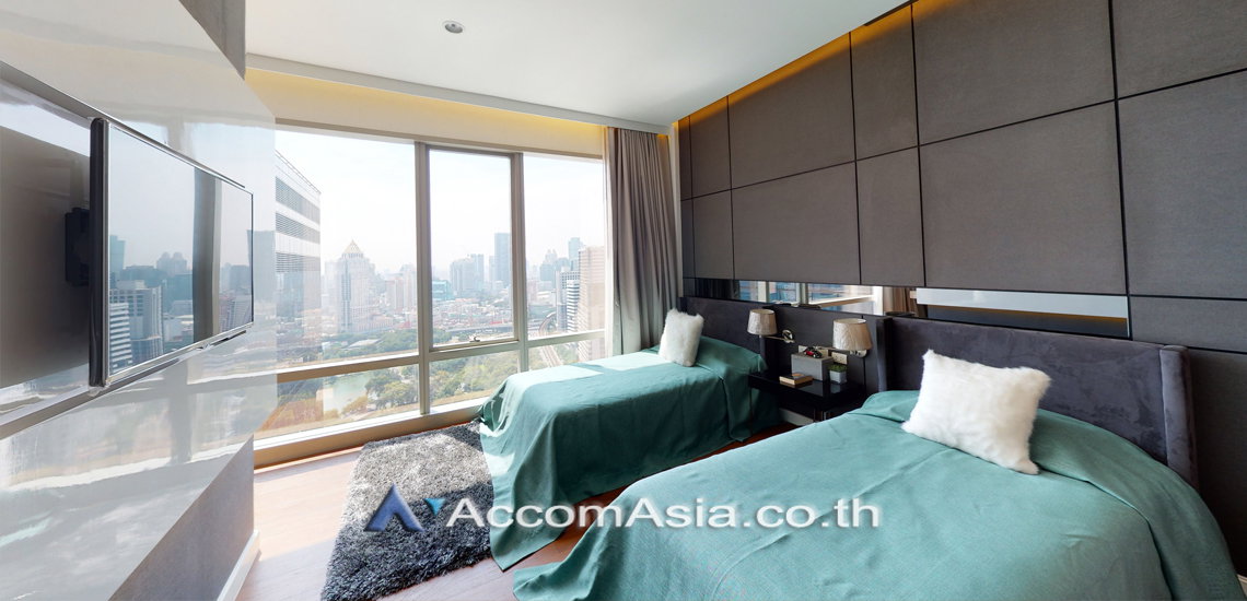 รูป 🔼🔽 AccomA 📩 Luxury Penthouse with Expansive Balcony | Panoramic City & RBSC Golf Course Views at 185 Rajadamri ( AA22218 ) - รูปที่ 14/20