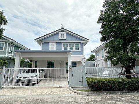 HR3359FOR RENT ชัยพฤกษ์ บางนา กม.7 (Land & Houses) ติด Mega Bangna เพียง 600 ม. | แต่งสวย เฟอร์ฯ ครบ พร้อมเข้าอยู่