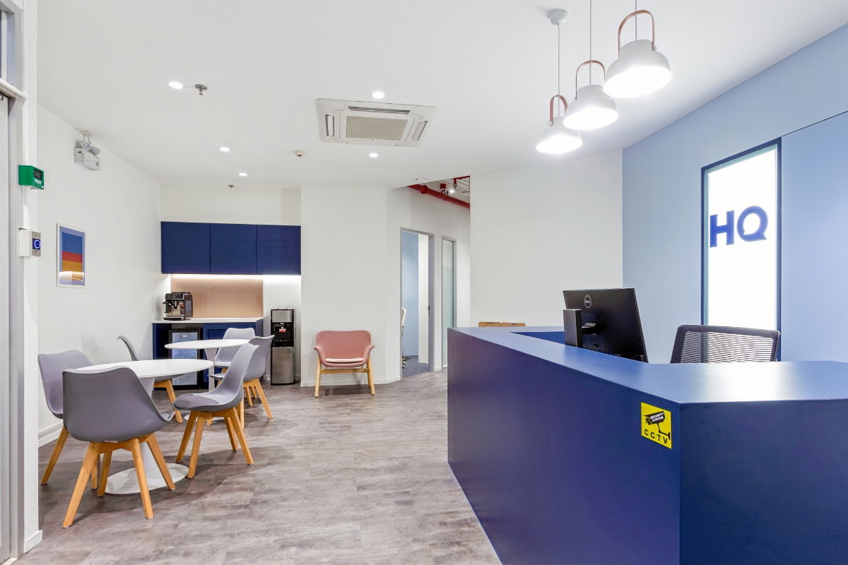 รูป Office Space แบบส่วนตัวสำหรับ 2 คน ที่ HQ SV City Tower - รูปที่ 3/6