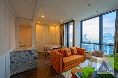 คอนโดให้เช่า : 🔼🔽 AccomA 📩 Fully Furnished 2 BR Condominium @The Esse Sukhumvit 36 (AA45343)