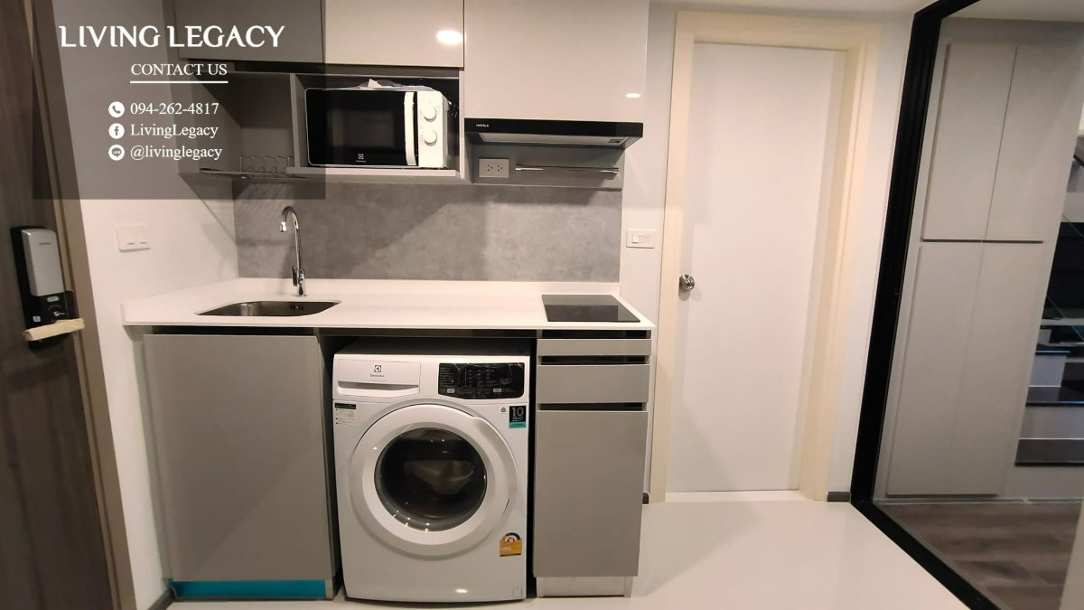 รูป TCPB86 ให้เช่าคอนโด Knightsbridge Space Rama 9 39 ตร.ม. ชั้น 21 line id : @livinglegacy - รูปที่ 4/22