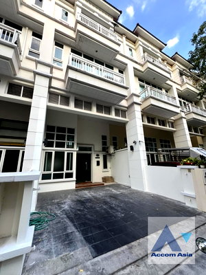 Houses for rent Bangna Commercial College : 🔼🔽 AccomA 📩 Home Office 4 BR House @Baan Hong Nakorn Sukhumvit (AA38967)