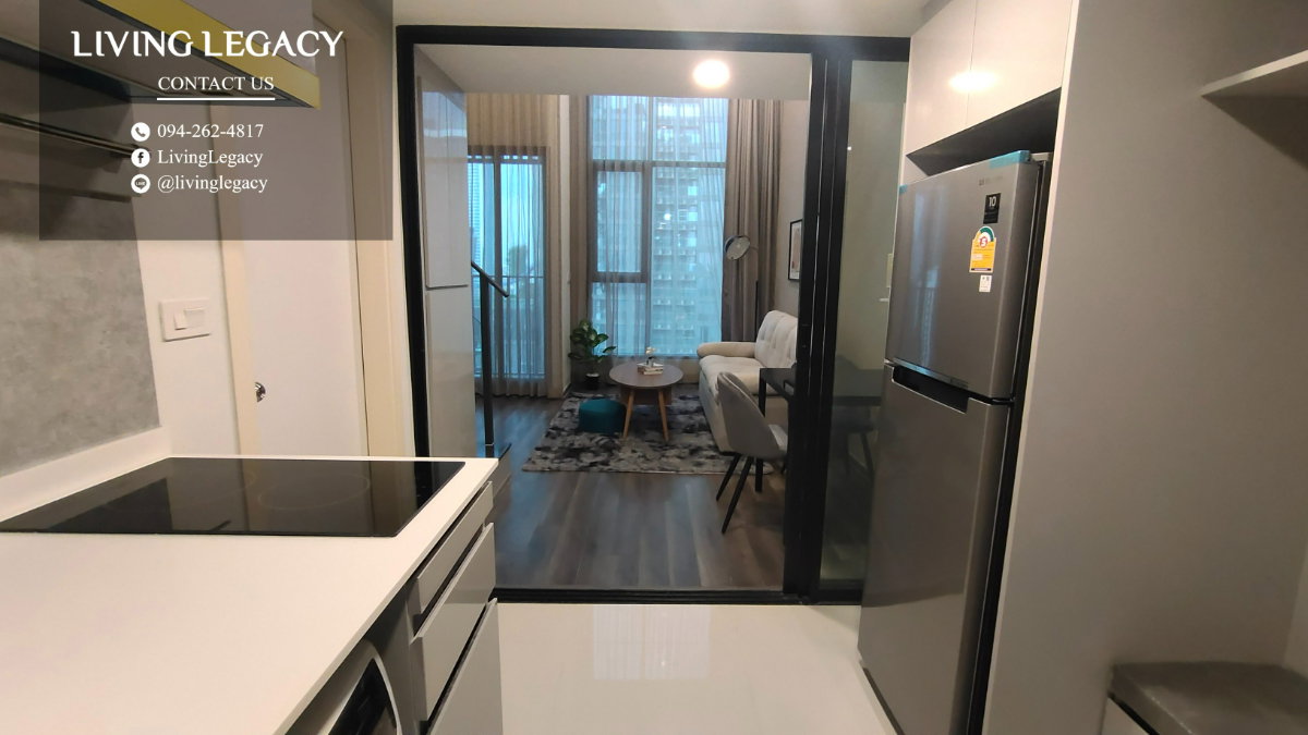 รูป TCPB86 ให้เช่าคอนโด Knightsbridge Space Rama 9 39 ตร.ม. ชั้น 21 line id : @livinglegacy - รูปที่ 5/22
