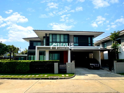 บ้านเดี่ยว วิทยาลัยอาชีวศึกษาธนบุรี : 🔥 โคตรแรร์! ห้องนอนล่างมีน้ำในตัว (แปลงมุมแต่งครบ+มีห้องแม่บ้าน) 🔥 ขายบ้านเดี่ยว เศรษฐสิริ จรัญฯ - ปิ่นเกล้า 🔥 / 4 ห้องนอน #HRP1052