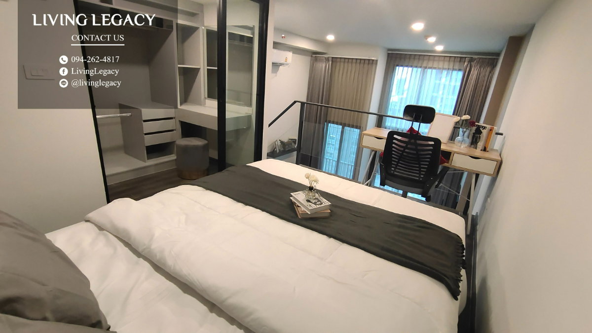 รูป TCPB86 ให้เช่าคอนโด Knightsbridge Space Rama 9 39 ตร.ม. ชั้น 21 line id : @livinglegacy - รูปที่ 2/22