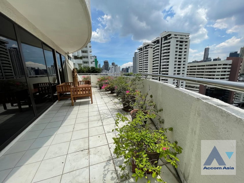 รูป 🔼🔽 AccomA 📩 Huge Terrace,Corner Unit 2 BR Condominium @Supalai Place   (AA29977) - รูปที่ 1/19