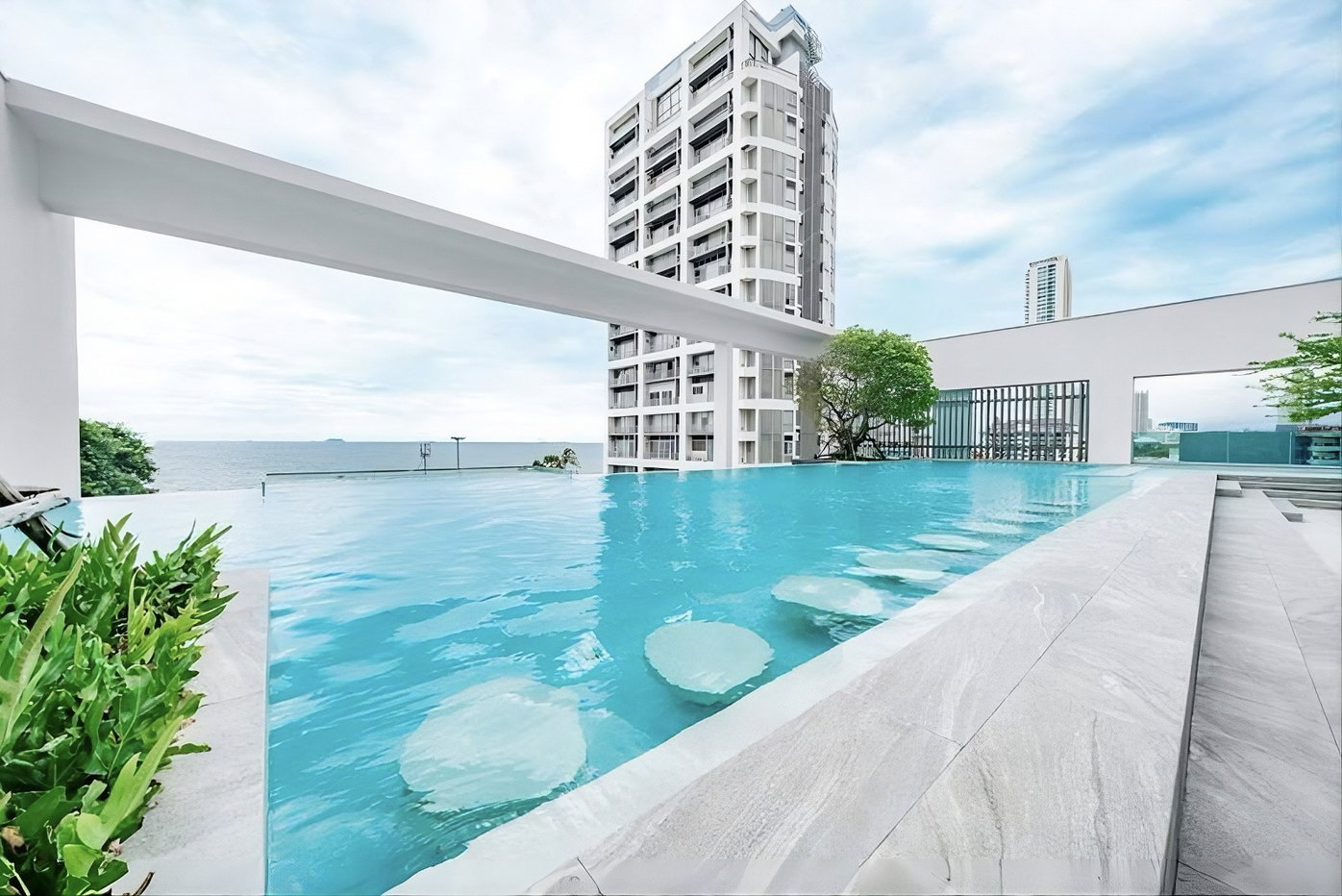 รูป 1 Bedroom Condo for Sale Aeras Beachfront Jomtien Pattaya - รูปที่ 7/8
