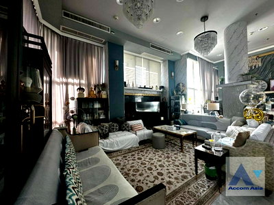 คอนโดให้เช่า : 🔼🔽 AccomA 📩 Duplex Condo,Penthouse 3 BR Condominium @59 Heritage (AA43930)