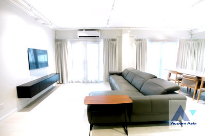 คอนโดให้เช่า : 🔼🔽 AccomA 📩 Newly renovated 2 BR Condominium @Navin Court (AA44330)