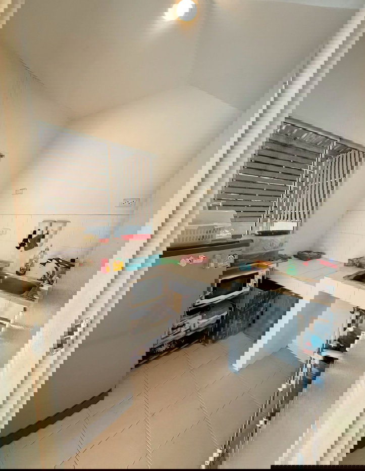 รูป HR3363ให้เช่าทาวน์โฮม 3 ชั้น "บ้านกลางเมือง เกษตร–นวมินทร์ หลังมุม พื้นที่ข้างบ้านกว้าง โปร่งสบาย - รูปที่ 7/17