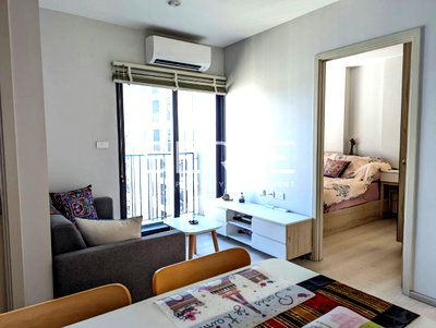 Condos for rent Soi Lasalle (Sukhumvit 105) : 2 Beds Large Room City View Fully Furnished Good Location 20 Steps From MRT Si La Salle Station @ Nue Noble Srinakarin Lasalle