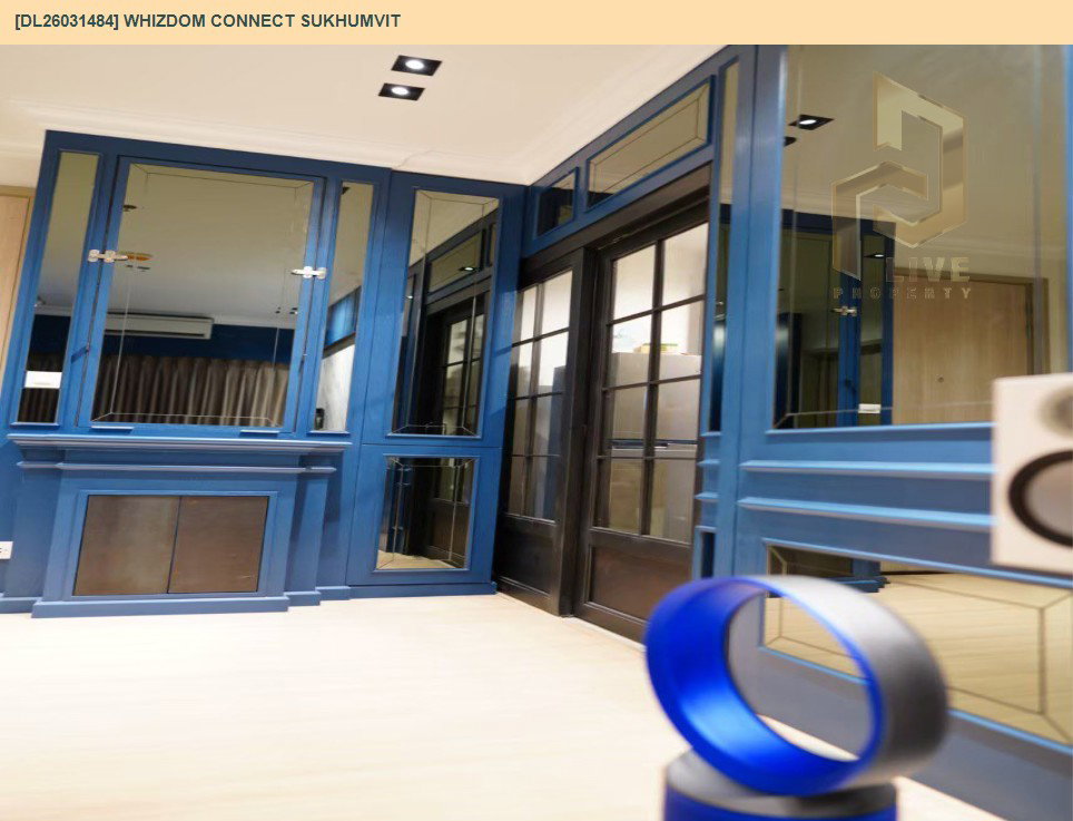รูป DL26031484 ให้เช่าคอนโด วิซดอม ค็อนเน็ค สุขุมวิท (Whizdom Connect Sukhumvit) ใกล้ BTS ปุณณวิธี พร้อมเข้าอยู่ โทรด่วน 0800343450 LineID @655ebbvc - รูปที่ 6/10