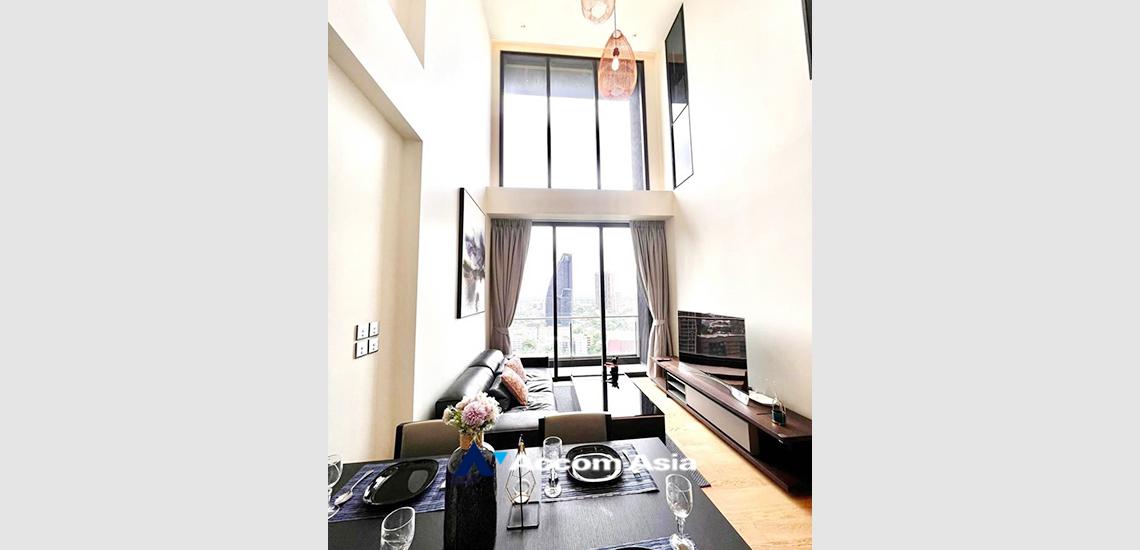 รูป 🔼🔽 AccomA 📩 Duplex Condo,Double High Ceiling 2 BR Condominium @Beatniq Sukhumvit (AA32305) - รูปที่ 2/10