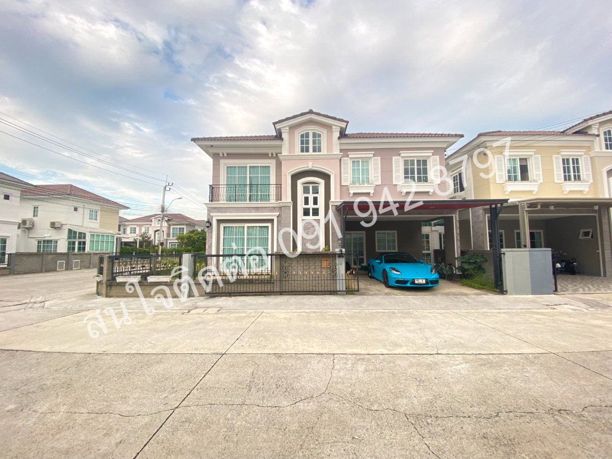 รูป บ้านแฝด สไตล์อังกฤษ 2 ชั้น บ้านเลขที่ 159/123 (หลังมุม) โครงการ Golden Neo Sathorn (ต้นถนนกัลปพฤกษ์) ใกล้ BTS วุฒากาศ (เจ้าของขายเอง) - รูปที่ 2/17