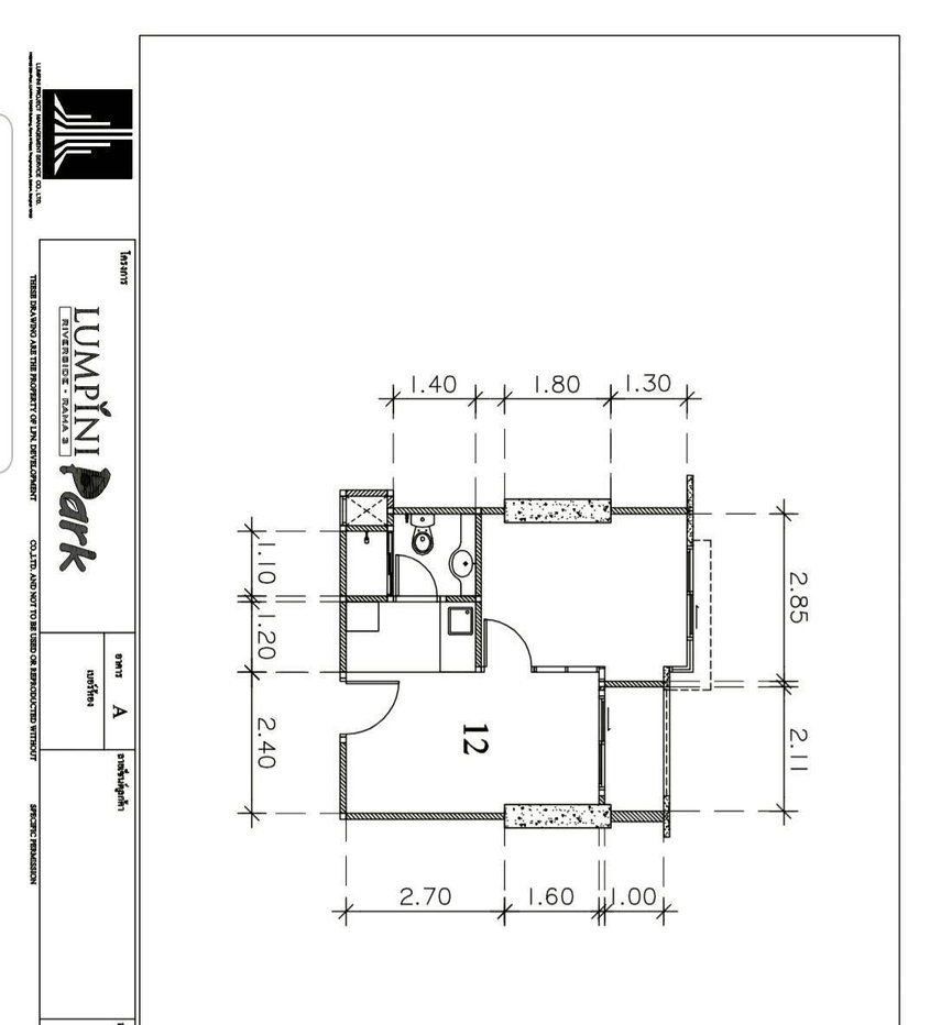 picture Condominium for Sale Lumpini Park Riverside - Rama 3 - 11/17