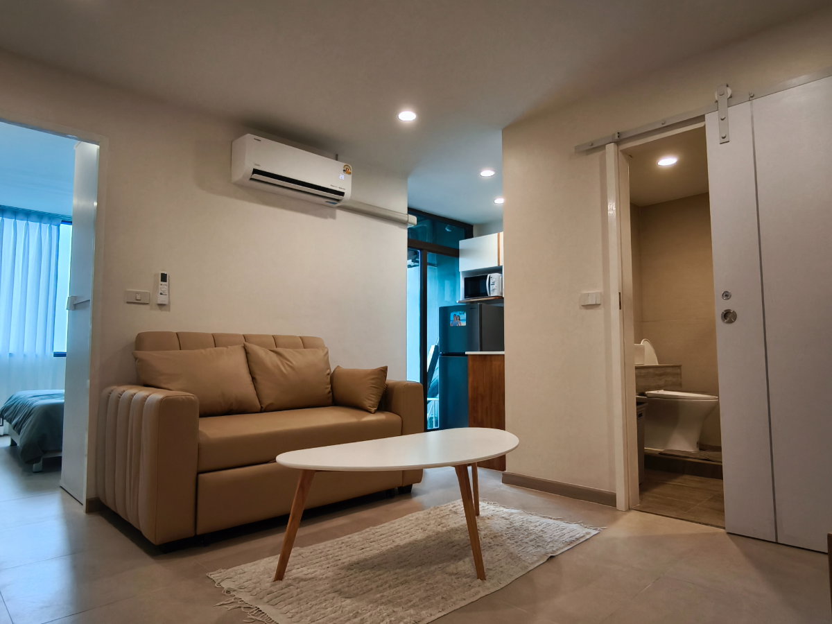 รูป ห้องสวยเหมือนพักโรงแรม ชั้น 30 ขนาด 35 ตรม 1 ห้องนอน 1 ระเบียง วิวสวย | ติดต่อเจ้าของโดยตรง line : Chuch_cha - รูปที่ 3/11