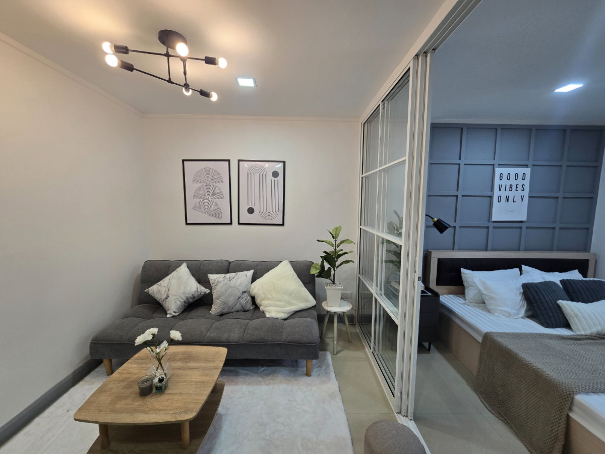 รูป ห้องรีโนเวทใหม่ รีเจ้นท์โฮม 7-1 ตึก B ชั้นสูง ระยะเดินBTS  - รูปที่ 3/12