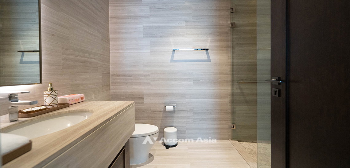 รูป 🔼🔽 AccomA 📩 Modern condominium with full-height glass and garden views (AA32106) - รูปที่ 9/10
