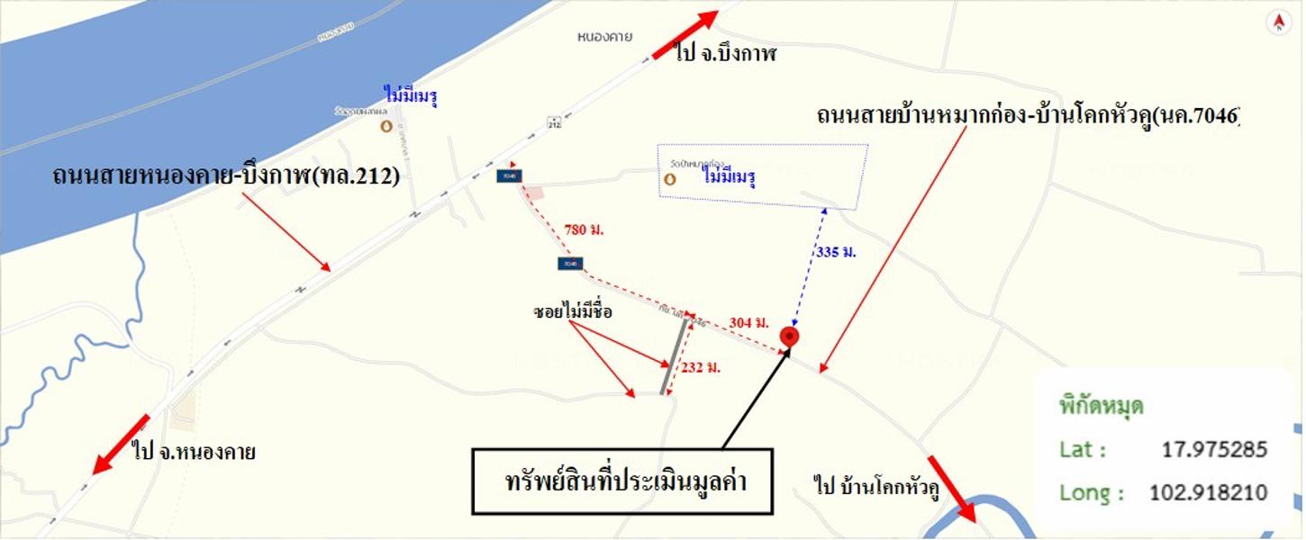 รูป บ้านเดี่ยว 378 ตร.วา เมืองหนองคาย หนองคาย 1.6M - รูปที่ 27/28