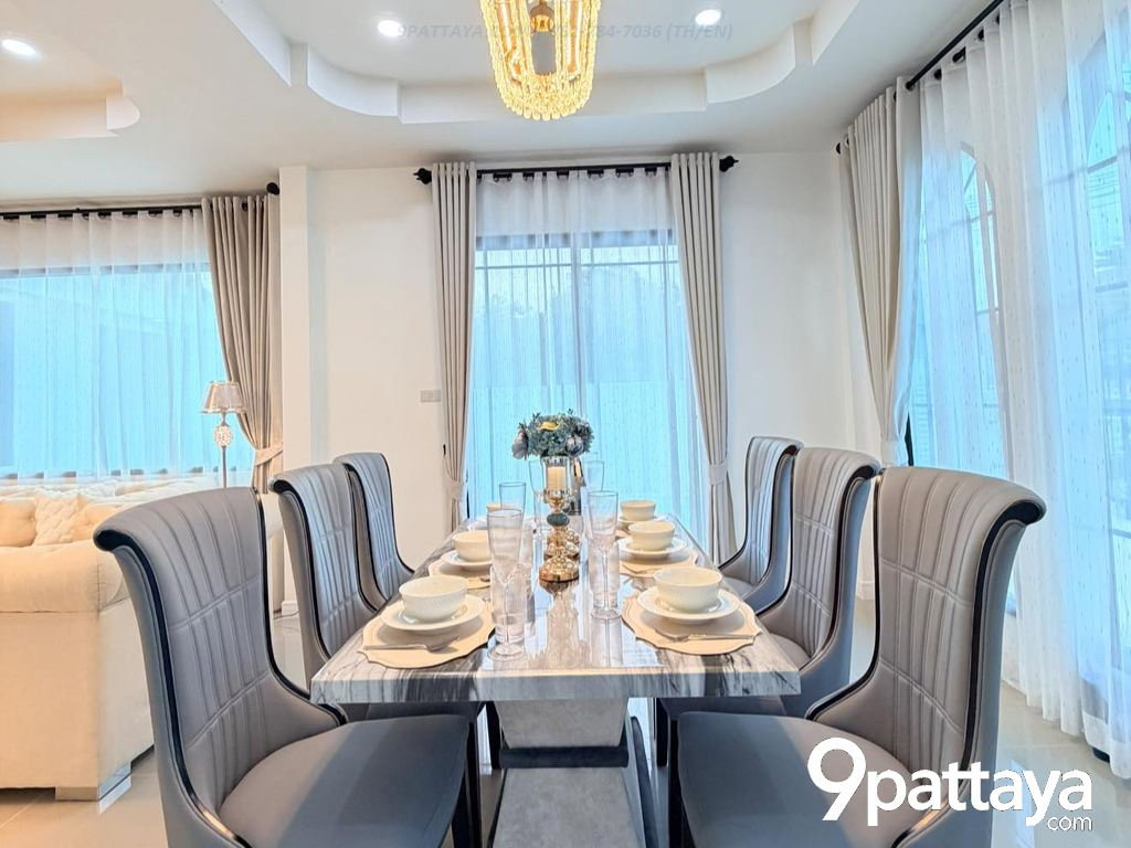 รูป ขาย | Pool Villa หลังมุม PMC 1 หนองปรือ บ้านสวย มีสระส่วนตัว ✨ บ้านหลังมุม • ที่ดิน 54 ตร.ว. • 3 ห้องนอน • 3 ห้องน้ำ • - รูปที่ 8/14