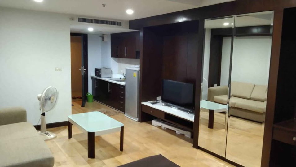 รูป ให้เช่า คอนโด เดอะไนน์ เพลส คอนโดมิเนียม สตูดิโอ 31 ตรม. มีเครื่องซักผ้า ของครบ 9,000 บาท - รูปที่ 8/12