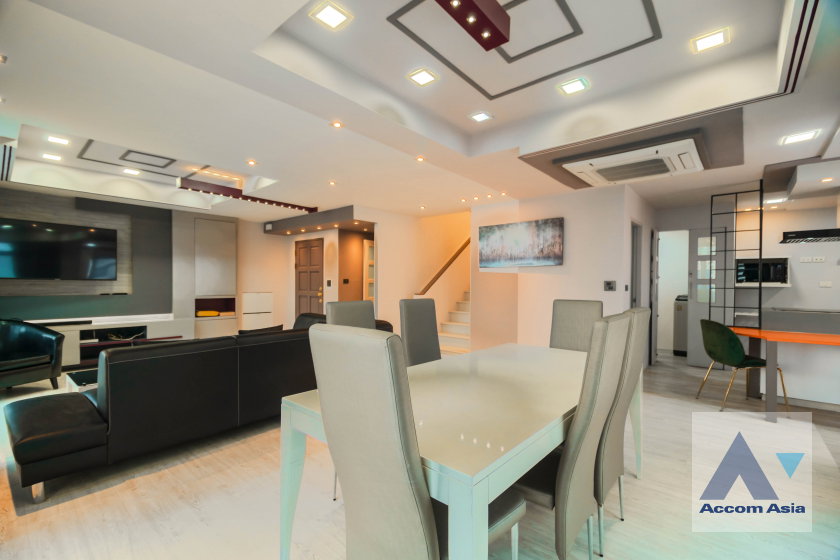 รูป 🔼🔽 AccomA 📩 Duplex Condo,Big Balcony 3 BR Condominium @Prestige 49 (AA41518) - รูปที่ 6/20