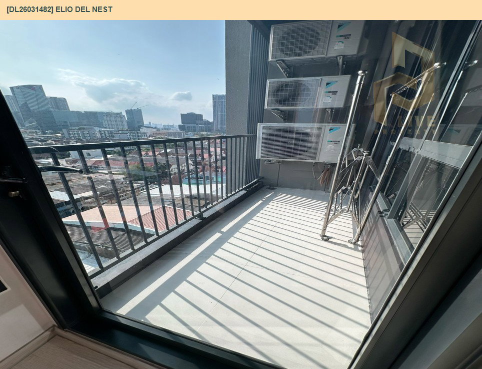 รูป DL26031482 ให้เช่าคอนโด เอลลิโอ เดล เนสท์ (Elio Del Nest) ใกล้ BTS อุดมสุข พร้อมเข้าอยู่ โทรด่วน 0656133286 LineID @534wlwof - รูปที่ 12/12