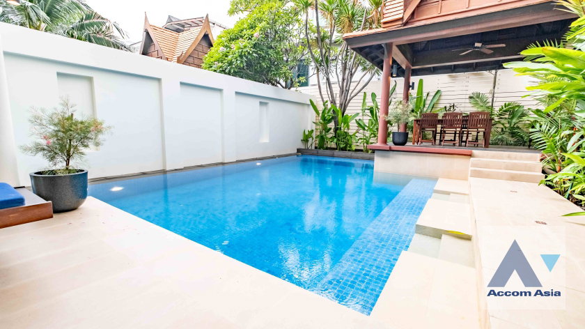รูป 🔼🔽 AccomA 📩 Pet friendly,Private Swimming Pool 4 BR House in Khlong Tan Nuea (AA36081) - รูปที่ 1/20