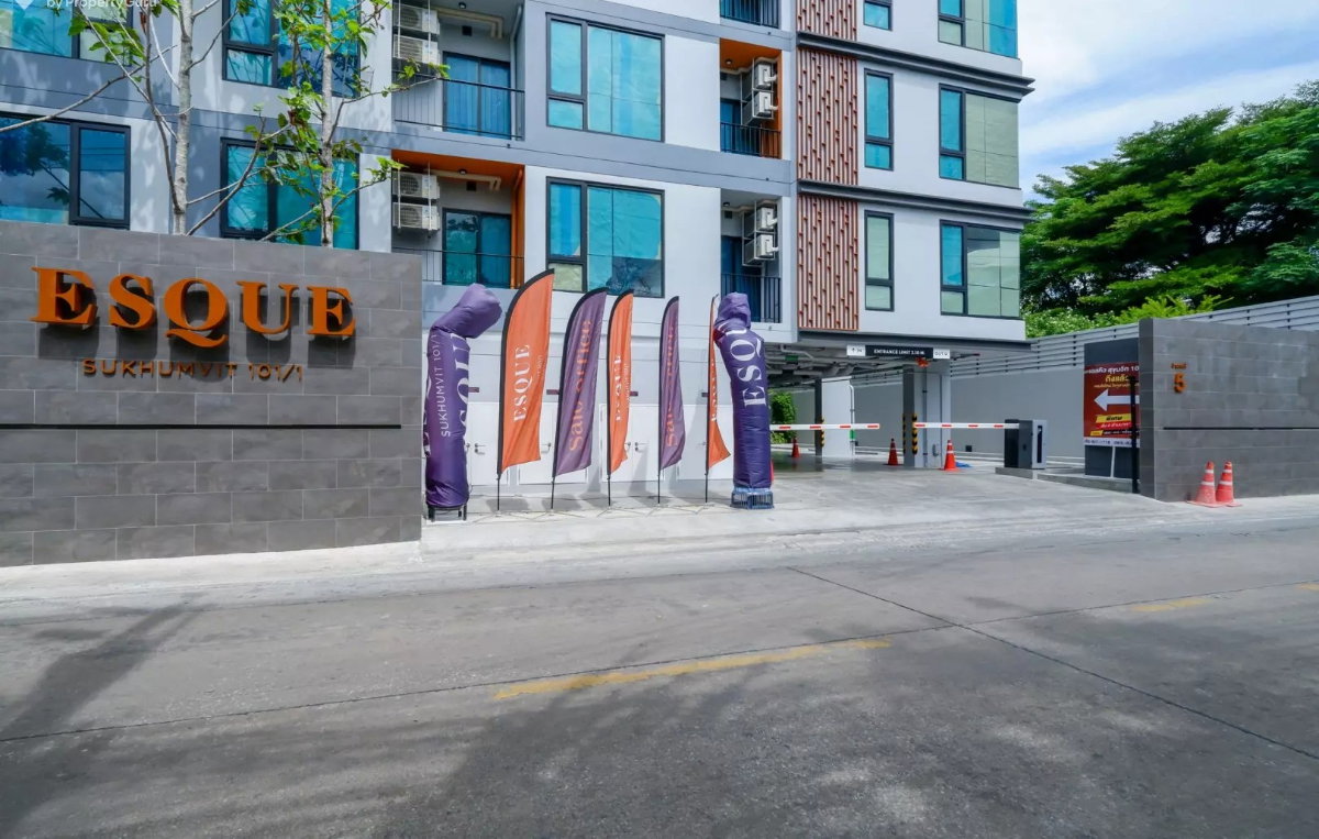 รูป 🔥 ห้องมุม Rare Item! หลุดมาให้จับจองแล้ว 🔥🏢 ESQUE Sukhumvit 101/1 | ใกล้ BTS ปุณณวิถี - รูปที่ 11/11