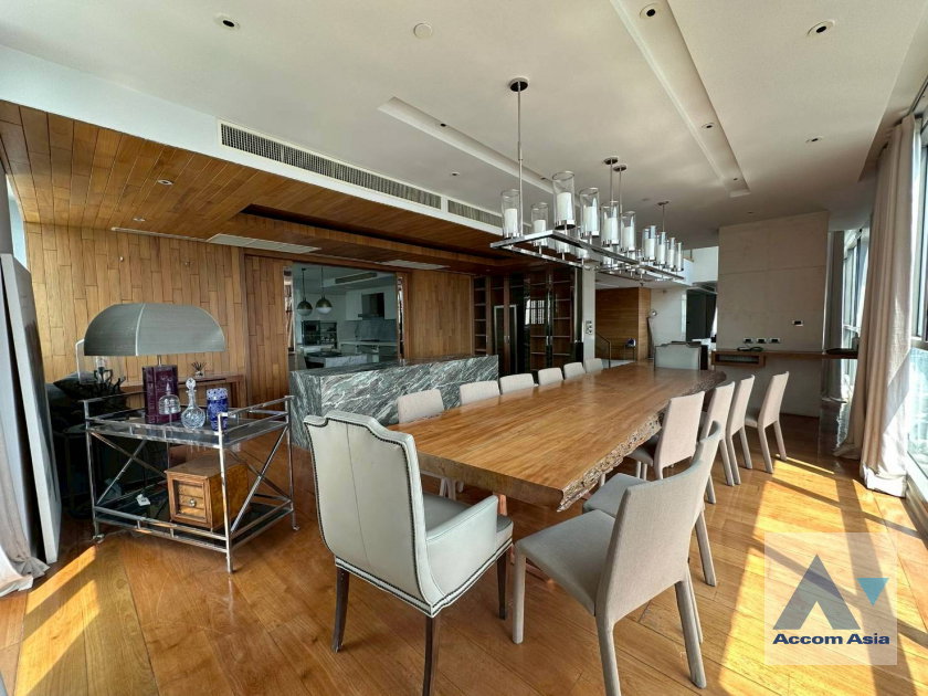 รูป 🔼🔽 AccomA 📩 Pet friendly,Penthouse,Huge Terrace,Duplex Condo,Double High Ceiling 4 BR Condominium @Aequa Residence Sukhumvit 49 (AA45818) - รูปที่ 14/20