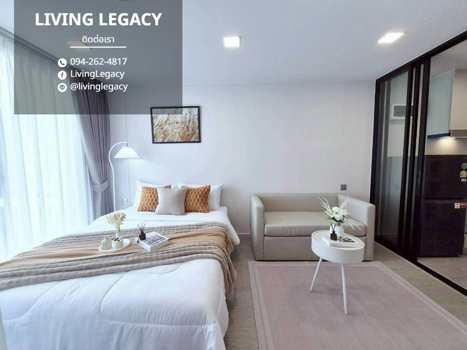 รูป TCPIYU ให้เช่าคอนโด Atmoz Oasis Onnut 24 ตร.ม. ชั้น 8 ตึก E line id : @livinglegacy - รูปที่ 4/22