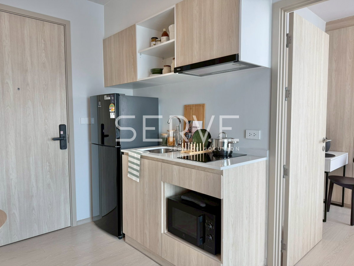 รูป 🔥13K-ห้องใหม่แกะกล่อง 1นอน ราคาดีมาก ชั้นสูงสุด 35+ วิวดีมาก เฟอร์แน่น คอนโดใหม่ทำเลดีๆ เดิน20ก้าว ถึง เมกาบางนา @ NUE Mega Plus Bangna - รูปที่ 5/7