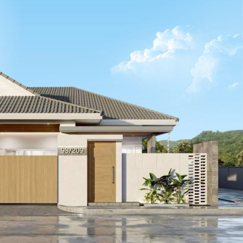 รูป บ้านแฝดชั้นเดียวรีโนเวทใหม่ ทำเลกะทู้ หมู่บ้าน เดอะวัลเล่ย์ กะทู้   ใกล้โรงเรียนขจรเกียรตินานาชาติ (KIS) - รูปที่ 23/24