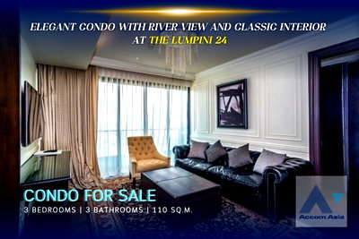 Condos for rent : 🔼🔽 AccomA 📩  Elegant condo with river view and classic interior (AA19096)
